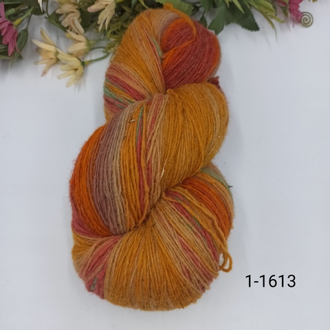 Дундага 6/1 шерсть секционного окрашивания 01-1613 420м/100гр