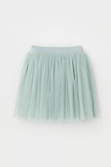 юбка  для девочки  КР 7119/голубая дымка к465