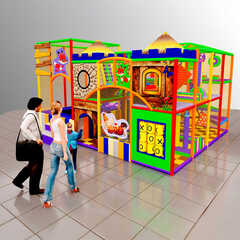 Детский игровой лабиринт «В гостях у Лисы»