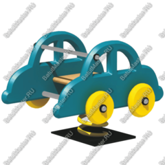 Детская качалка для игровых комнат, площадок "Машинка"