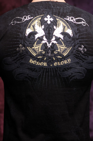 Xtreme Couture | Футболка мужская Division X1234I от Affliction принт на спине