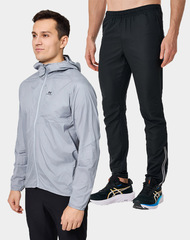 Костюм мужской беговой Nordski Easy Run 2.0 Grey-Black