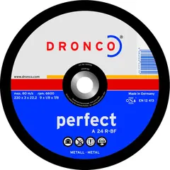 Отрезной диск A 24R 150x22,23 Dronco 1150015