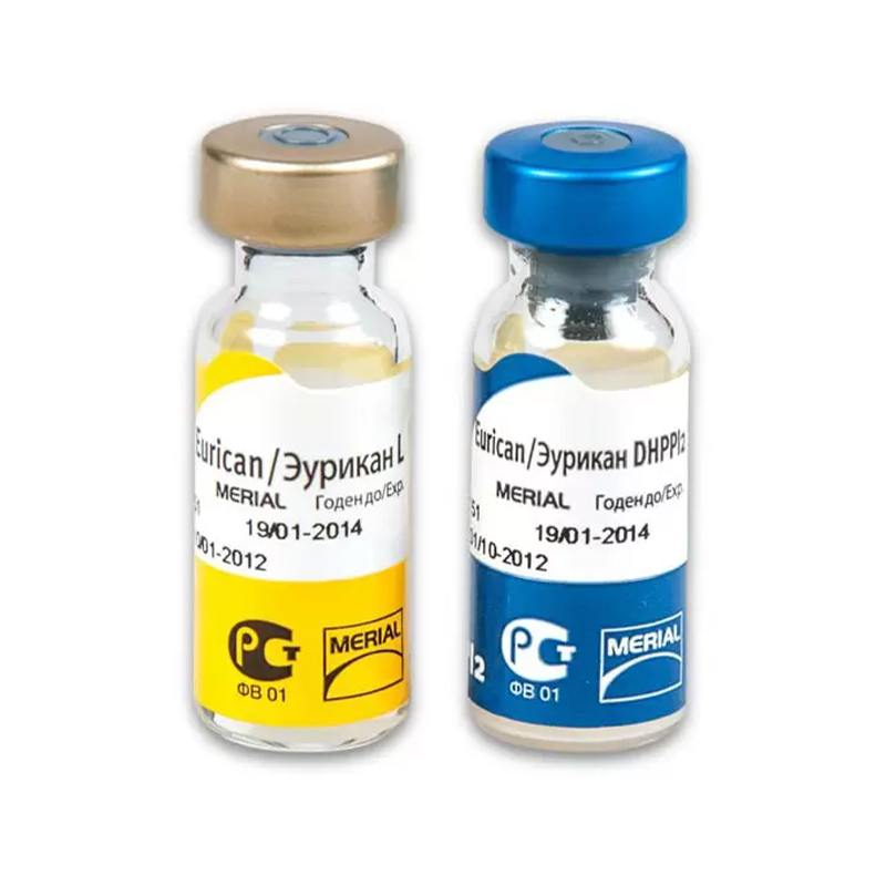 Вакцина для собак l. Эурикан dhppi2. Эурикан DHPPI+L для собак. Эурикан LR И dhppi2. Eurican вакцина для собак.