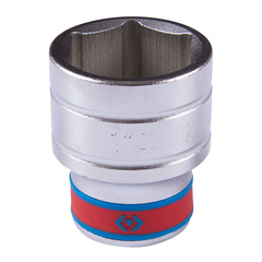 KING TONY (433532S) Головка торцевая стандартная шестигранная 1/2", дюймовая 1"