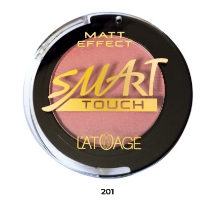 L’atuage Румяна компактные SMART TOUCH №201 нежно-розовый