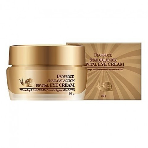 DEOPROCE SNAIL GALAC-TOX REVITAL EYE CREAM