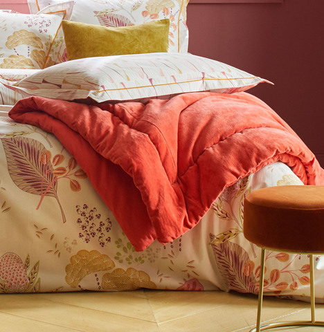 Покрывало 240х260 Blanc Des Vosges Byzance Corail