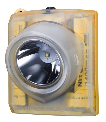 Фонарь налобный Nitecore EH1 прозрачный лам.:светодиод. 18650x2 (14856)