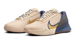 Теннисные кроссовки Nike Zoom Vapor Pro 2 Premium - sanddrift/metallic gold/thunder blue