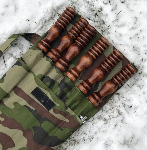 Набор шампуров Гофра в чехле "Камуфляж"