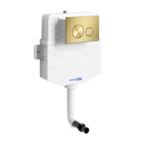 WasserKRAFT Aller 10TLT.031.ME.MG02 Встраиваемый смывной бачок