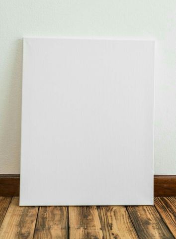 холст на подрамнике грунтованный (акриловый) хлопок 100% мелкое зерно 40*70см