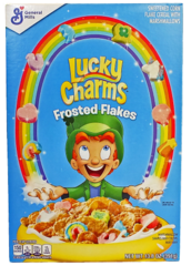 Сухой завтрак Frosted Flakes with Lucky Charms marshmallows