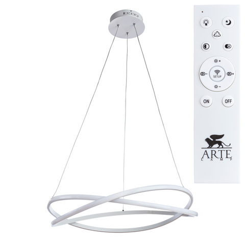 Подвесная светодиодная люстра Arte Lamp SWING A2522SP-2WH