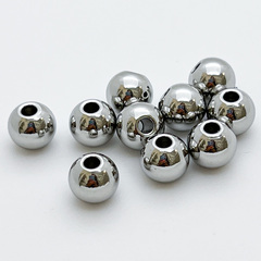 Бусина, сталь, размер 8*6,5 мм, цена за 1 шт