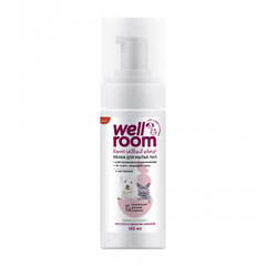 Wellroom пенка для мытья лап антибактериальная с пантенолом 150 мл