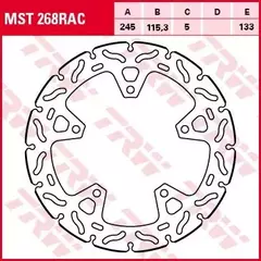Тормозной диск MST268RAC