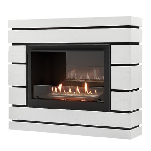Каминокомплект Firelight BFP/P-2520 портал Moderno 25 шпон белый дуб
