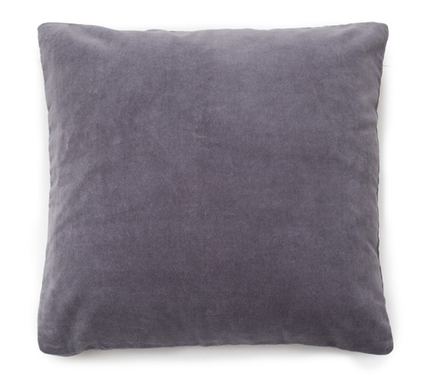 Подушка декоративная 45х45 Blanc Des Vosges Pacha Anthracite