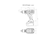 BS 18 LTX Impuls Аккумуляторная дрель-шуруповерт (602191500)