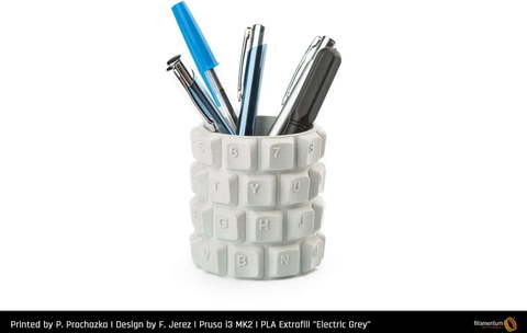 Пластик для 3D-принтера Fillamentum PLA Extrafill Electric Grey