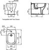 Биде напольное Ideal Standard Tesi T354001