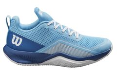 Женские теннисные кроссовки Wilson Rush Pro Lite - bonnie blue/dark vivid blue/white