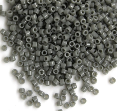 DB-0731 Бисер цилиндрический Миюки делика 11/0 /Miyuki delica 11/0 Opaque Grey