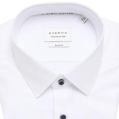 Сорочка мужская Eterna Slim Fit 2132-F171-00 из ткани Dynamic Cotton белая