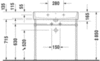 Раковина мебельная Duravit Vero Air 2350800030