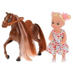 Кукла с лошадкой, с аксесс.