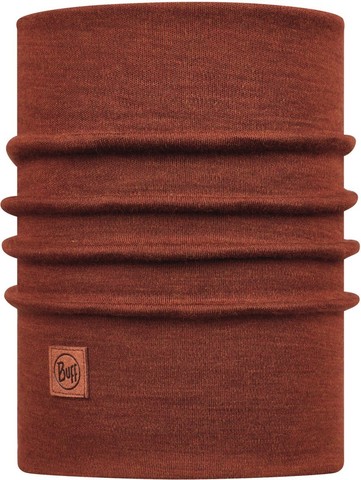 Картинка шарф-труба Buff wool heavyweight Solid Sienna - 1