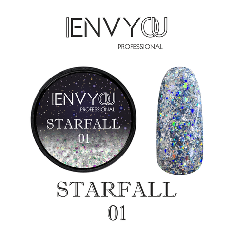 Гель декоративный I ENVY YOU Starfall 01 6мл