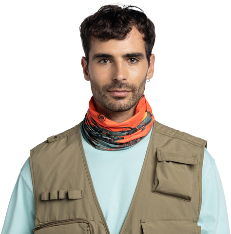 Картинка бандана-труба Buff CoolNet King Python - 4