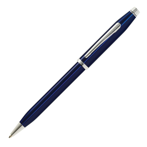 Cross Century II - Blue lacquer, шариковая ручка, M