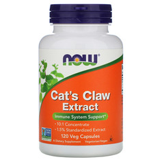 Now Foods, Экстракт кошачьего когтя, 120 растительных капсул