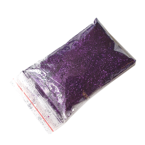 Блестки в пакетике фиолетовые 10 гр