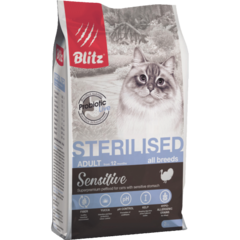 Blitz Sensitive Turkey Adult Sterilised Cat All Breeds