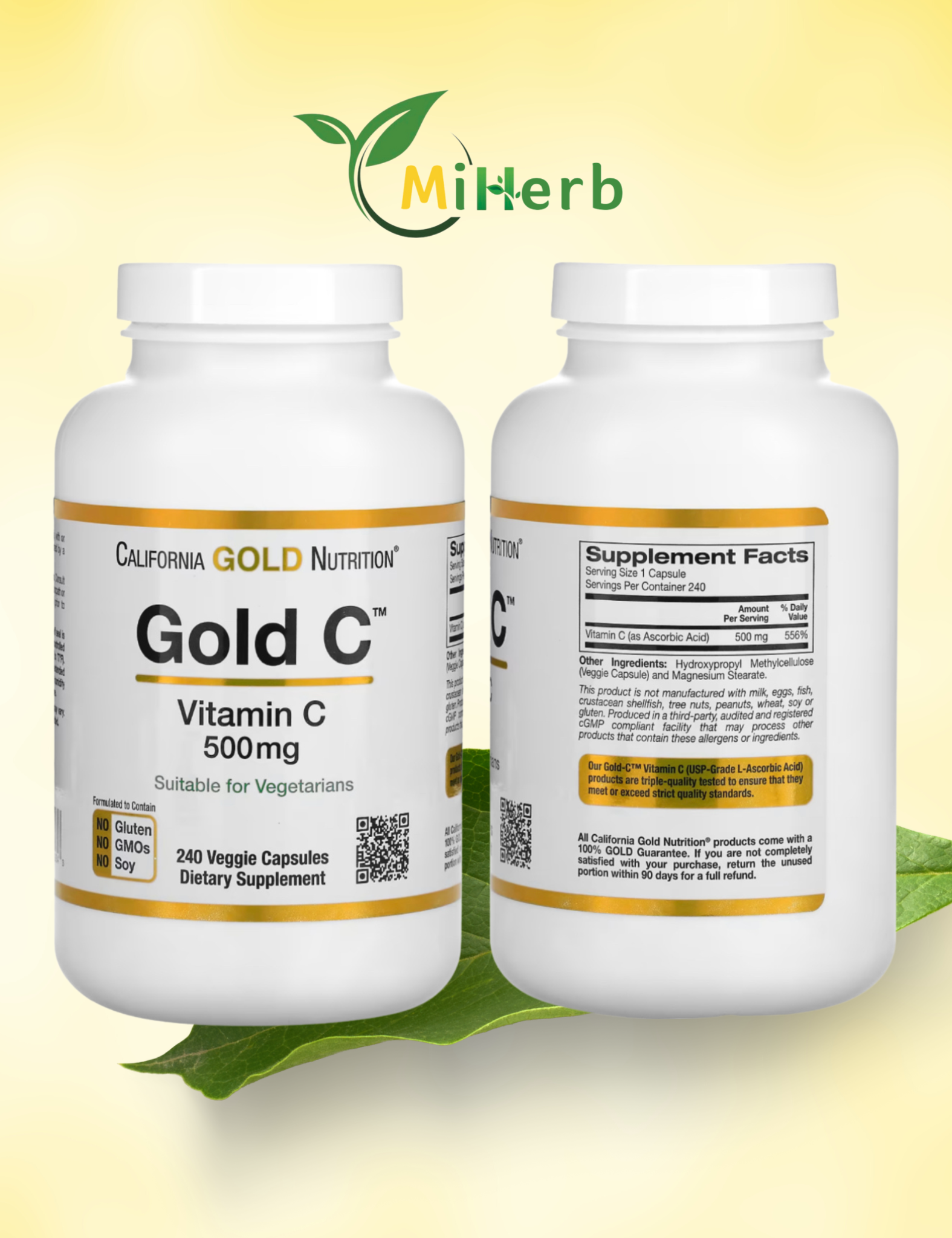 Gold c vitamin c california