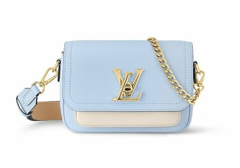 Сумка Louis Vuitton Lockme Tender голубой
