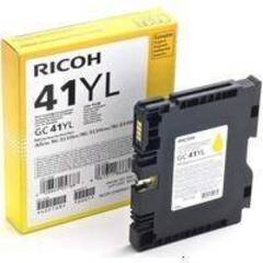 LE Картридж для гелевого принтера GC41YL желтый для Ricoh Aficio SG2100N/3110DN/DNw. Ресурс 600 стр (405768)