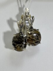Перси (серьги из серебра)