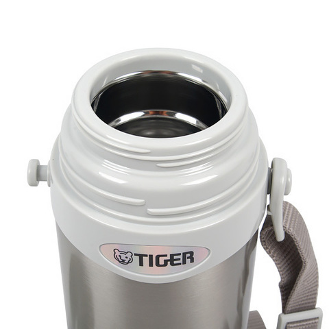 Термос классический Tiger MBI-A080 Clear Stainless, 0.8 л