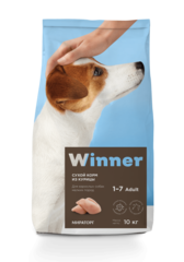 Сухой корм Winner Мираторг для взрослых собак мелких пород