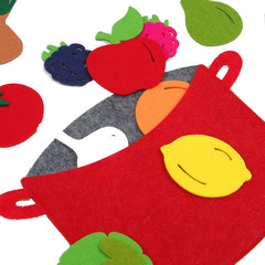 Сумка-игралка Овощи, фрукты и ягоды, Smile decor