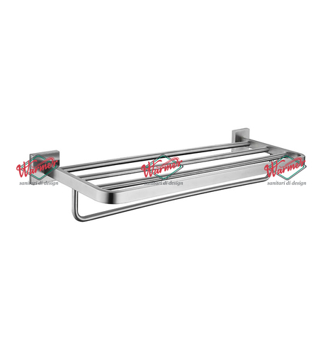 Держатель для полотенец Warmer Brushed Chrome Line 56519070