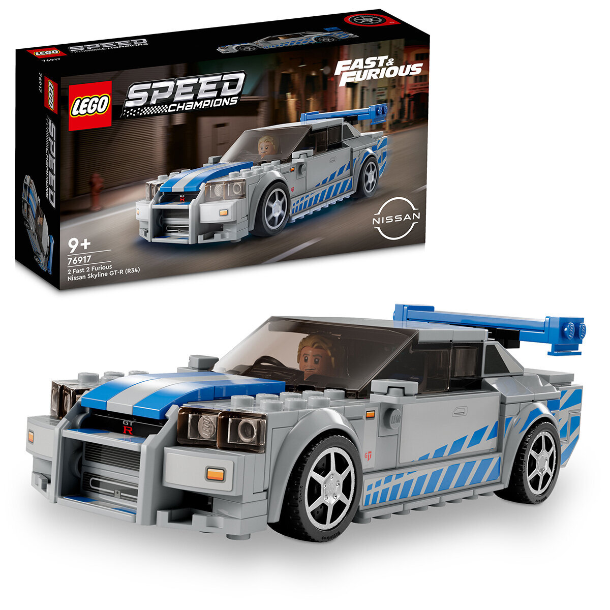 Конструктор Lego Speed Champions 76917 Форсаж 2 Ниссан Скайл 76917 купить в  интернет-магазине Layon.ru