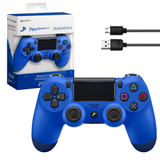 Джойстик беспроводной Dualshock 4 для PlayStation4 (Ярко-синий)