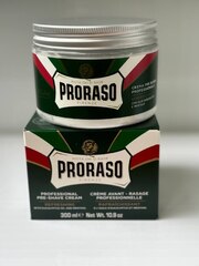 Крем для бритья (Прешейв) Proraso зеленый 300мл
